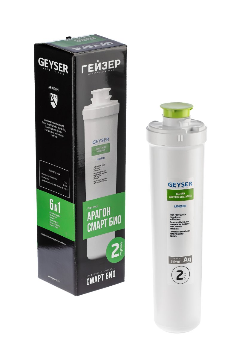 Сменный фильтрующий элемент Гейзер Арагон Смарт Био (30080)